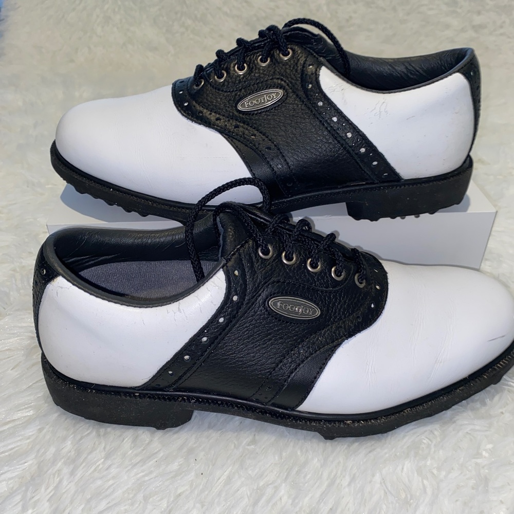 Mens Sz7 Footjoy golf shoes - Picture 2 of 8